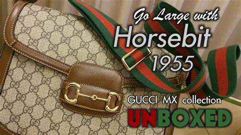 gucci horsebit 1955 small|Gucci Horsebit 1955 unboxing reviews.